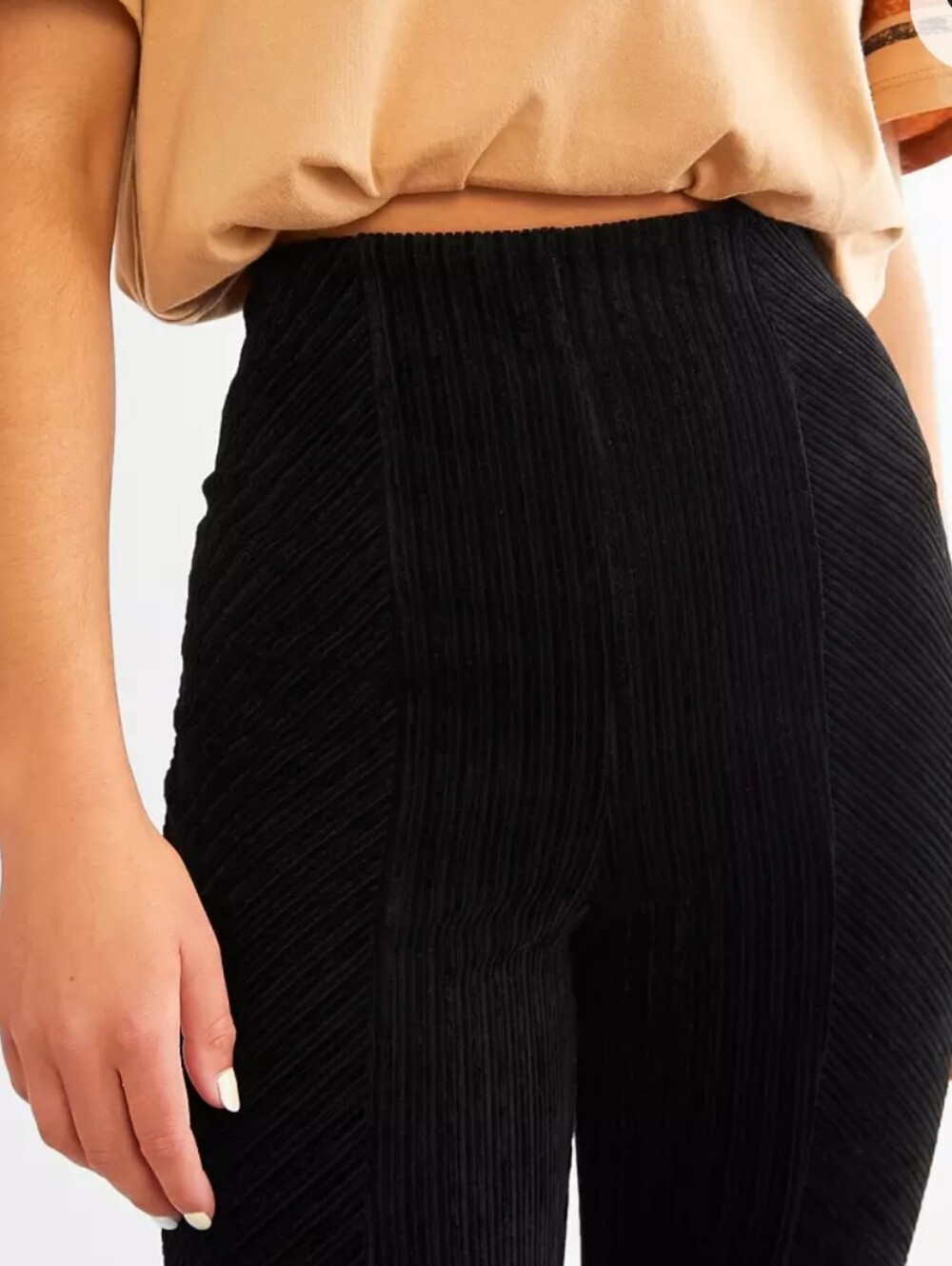 Flare High Rise Split Pant - Picture 4 of 7